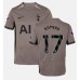 Tottenham Hotspur Cristian Romero #17 Kopio Kolmas Pelipaita 2023-24 Lyhyet Hihat